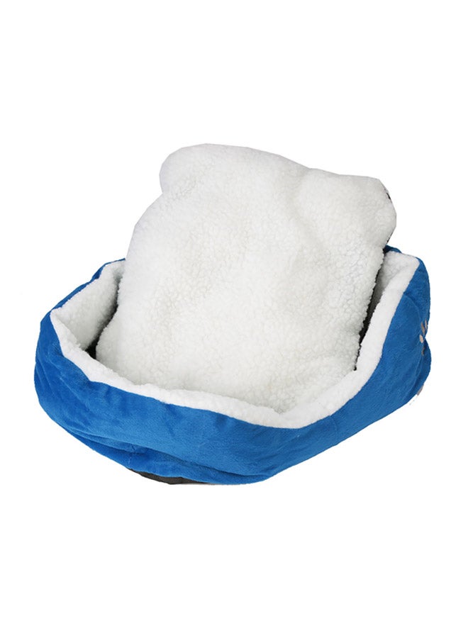 Pet Warming Sofa Blue/White M - Image 2